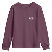 New Dad 2026 Youth Sweatshirt First Fathers Day Promoted To Daddy Est 2026 - Wonder Print Shop