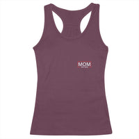 Mom Est 2026 Racerback Tank Top New Mama Pregnancy Reveal