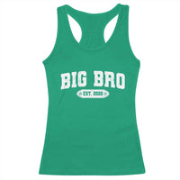 Big Bro Est 2026 Racerback Tank Top Promoted To Brother Sibling Reveal