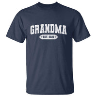 Grandma Est 2026 T Shirt Promoted To Grandparents Mothers Day