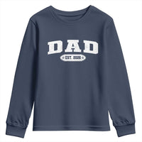 New Dad 2026 Youth Sweatshirt Promoted To Daddy Est 2026 - Wonder Print Shop