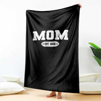 Mom Est 2026 Throw Blanket Promoted To Mama Baby Announcement Mothers Day