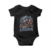 Truck Driver Baby Onesie Funny Trucker Husband Big Rig Semi Trailer Truckin