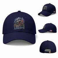 Truck Driver Baseball Cap Funny Trucker Husband Big Rig Semi Trailer Truckin
