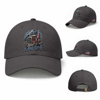 Truck Driver Baseball Cap Funny Trucker Husband Big Rig Semi Trailer Truckin