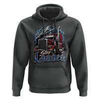 Truck Driver Hoodie Funny Trucker Husband Big Rig Semi Trailer Truckin