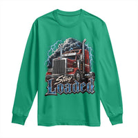 Truck Driver Long Sleeve Shirt Funny Trucker Husband Big Rig Semi Trailer Truckin
