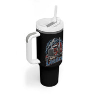 Truck Driver Tumbler With Handle Funny Trucker Husband Big Rig Semi Trailer Truckin