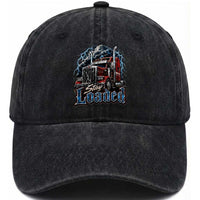 Truck Driver Washed Cotton Baseball Cap Funny Trucker Husband Big Rig Semi Trailer Truckin
