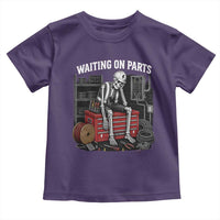Electrician Skeleton Toddler T Shirt Waiting On Parts Funny Graphic