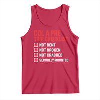 CDL A Pre Trip Checklist Trucker Tank Top Driver Safety Inspection Graphic