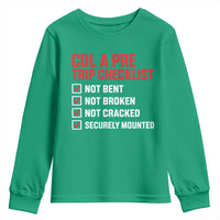CDL A Pre Trip Checklist Trucker Youth Sweatshirt Driver Safety Inspection Graphic