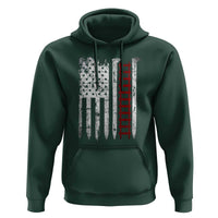 American Flag Railroad Hoodie Railway Workers Track Spike Graphic