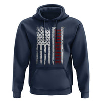 American Flag Railroad Hoodie Railway Workers Track Spike Graphic