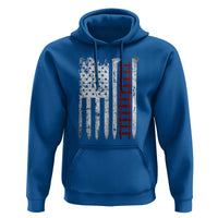 American Flag Railroad Hoodie Railway Workers Track Spike Graphic
