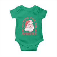 Christmas Santa Baby Onesie Vintage Nothing For You Whore Family Xmas