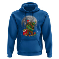 Bigfoot Christmas Tree Lights Hoodie Believe Xmas Sasquatch Lovers Ugly Gift