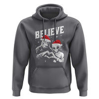 Alien And Bigfoot Christmas Hoodie