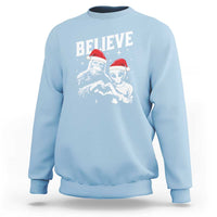 Alien And Bigfoot Christmas Sweatshirt - Wonder Print Shop