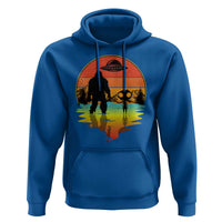 Funny Bigfoot Christmas Hoodie Believe Bigfoot Alien Santa Hat Sasquatch Loves