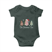 Funny Oh Christmas Tree Cakes Baby Onesie