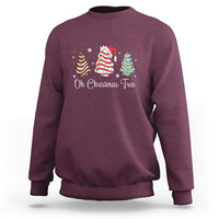 Oh Christmas Tree Cakes Sweatshirt - Wonder Print Shop