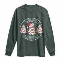 Farm Fresh Christmas Tree Long Sleeve Shirt Tree Cake Holiday Baking Crew