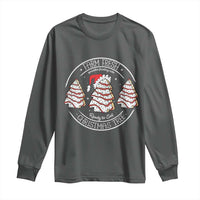 Farm Fresh Christmas Tree Long Sleeve Shirt Tree Cake Holiday Baking Crew