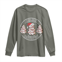 Farm Fresh Christmas Tree Long Sleeve Shirt Tree Cake Holiday Baking Crew