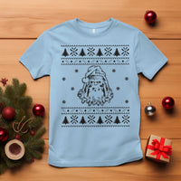 Bigfoot Santa Claus T Shirt Sasquatch Lovers Funny Xmas Ugly - Wonder Print Shop