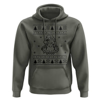 Bigfoot Santa Claus Hoodie Sasquatch Lovers Funny Xmas Ugly