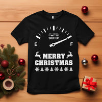 Merry Christmas Shitter's Full T Shirt Funny Ugly Christmas Sweater - Wonder Print Shop