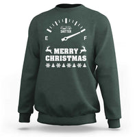 Merry Christmas Shitter's Full Sweatshirt Funny Ugly Christmas Sweater - Wonder Print Shop
