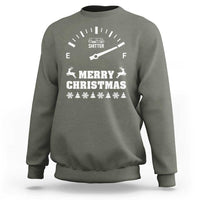Merry Christmas Shitter's Full Sweatshirt Funny Ugly Christmas Sweater - Wonder Print Shop