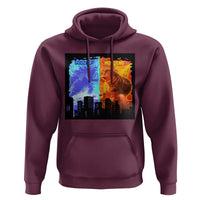 Godzilla Versus Moo Deng Hoodie