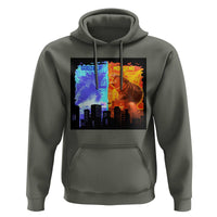 Godzilla Versus Moo Deng Hoodie