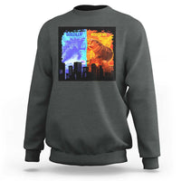 Godzilla Versus Moo Deng Sweatshirt - Wonder Print Shop