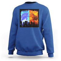 Godzilla Versus Moo Deng Sweatshirt - Wonder Print Shop