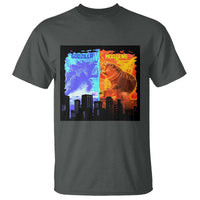 Godzilla Versus Moo Deng T Shirt - Wonder Print Shop
