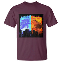 Godzilla Versus Moo Deng T Shirt - Wonder Print Shop