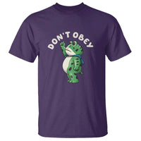 Portland Frog T Shirt Don't Obey Inflatable Costume Protest - Wonder Print Shop