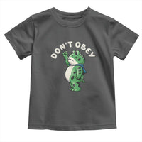 Portland Frog Toddler T Shirt Don't Obey Inflatable Costume Protest - Wonder Print Shop