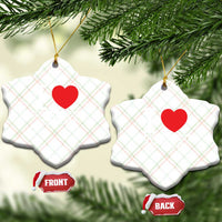 I Love Government Shutdown Ceramic Ornament Libertarian Anarchist - Wonder Print Shop