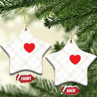 I Love Government Shutdown Ceramic Ornament Libertarian Anarchist - Wonder Print Shop