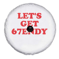 Let's Get Sendy 67 Spare Tire Cover Funny 6 7 Six Seven 6 7endy Meme - Wonder Print Shop