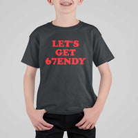 Let's Get Sendy 67 T Shirt For Kid Funny 6 7 Six Seven 6 7endy Meme - Wonder Print Shop