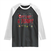 Six Seven Christmas Raglan Shirt Let's get Sendy 7endy Funny 67 6 7 Meme Gen Alpha Slang - Wonder Print Shop