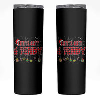 Six Seven Christmas Skinny Tumbler Let's get Sendy 7endy Funny 67 6 7 Meme Gen Alpha Slang - Wonder Print Shop