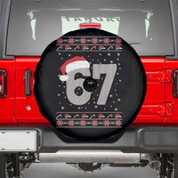 Funny Six Seven 6 7 Meme Ugly Christmas Spare Tire Cover Gen Alpha Slang - Wonder Print Shop