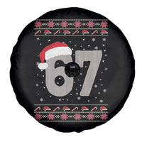 Funny Six Seven 6 7 Meme Ugly Christmas Spare Tire Cover Gen Alpha Slang - Wonder Print Shop
